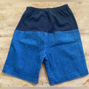Vintage Announcements Maternity Women’s Sz 10 Medium Wash Denim‎ Shorts